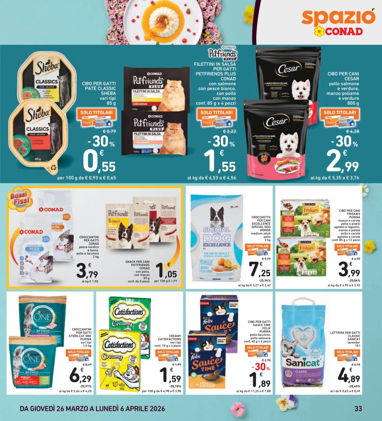 Volantino Spazio Conad - 26/3/2026 - 6/4/2026. Pagina 33