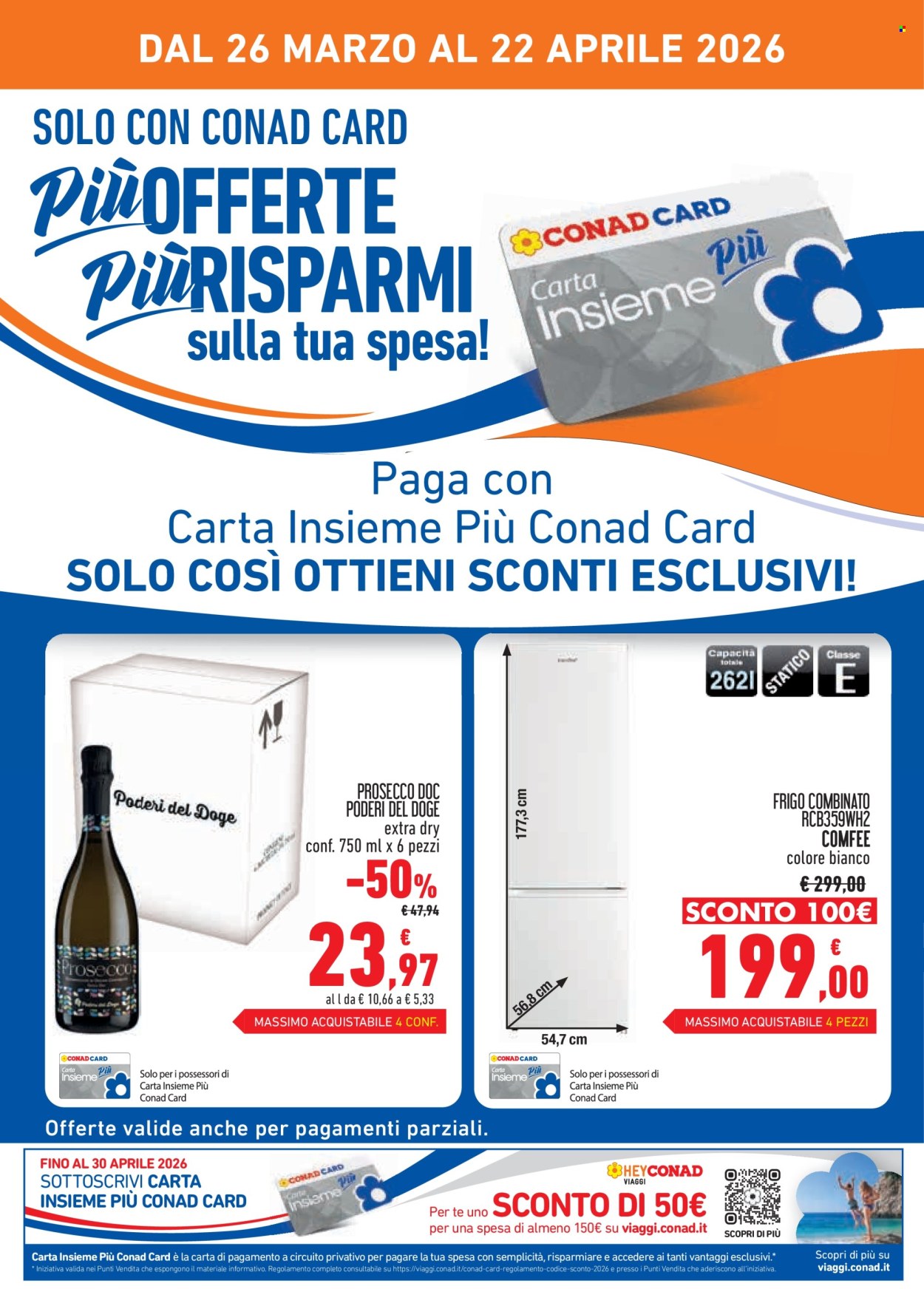 Volantino Conad - 26/3/2026 - 22/4/2026. Pagina 2