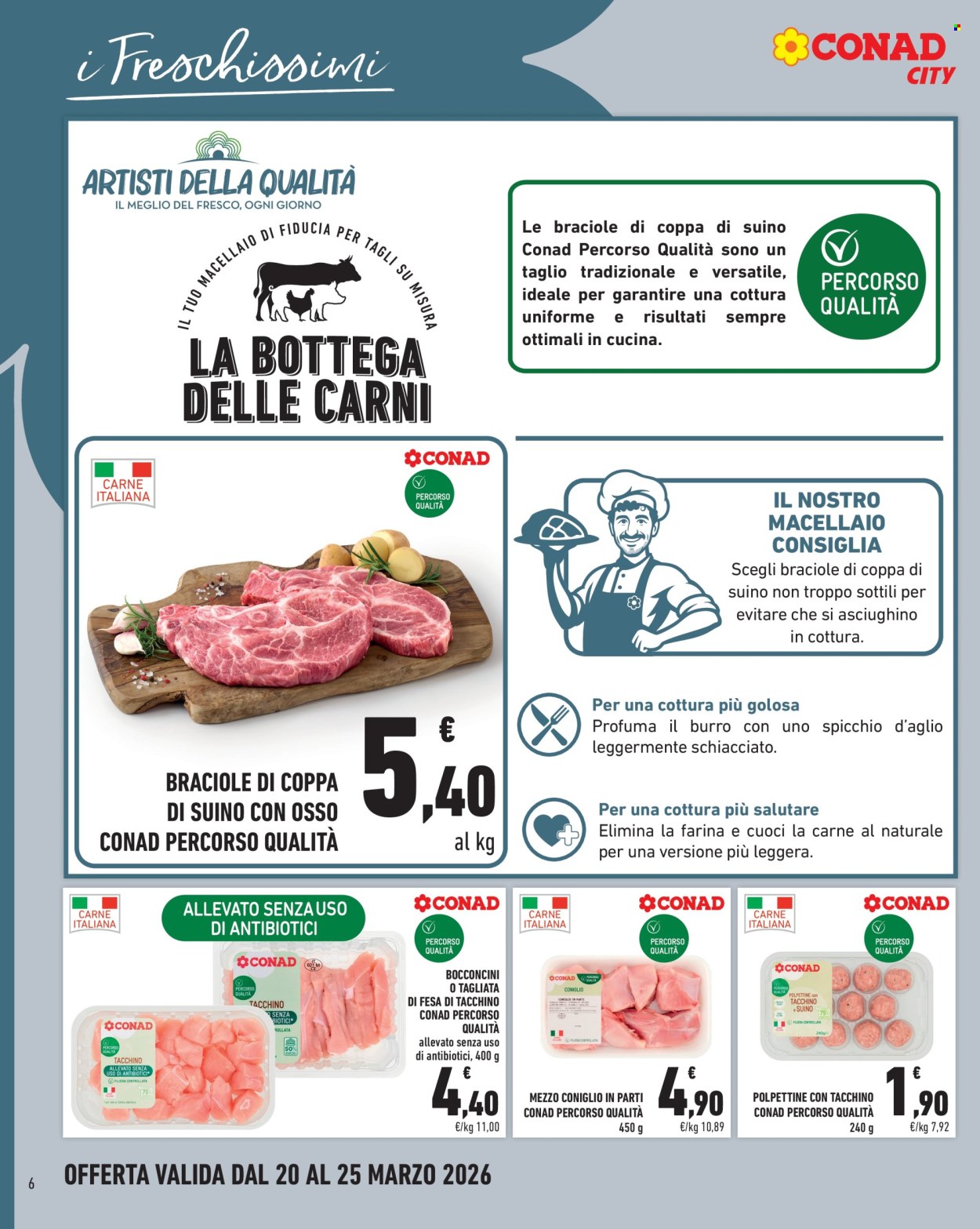 Volantino Conad City - 20/3/2026 - 25/3/2026. Pagina 6