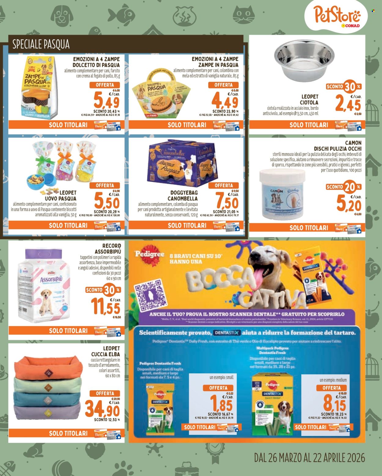 Leták Pet Store Conad - 26.3.2026 - 22.4.2026. Strana 3