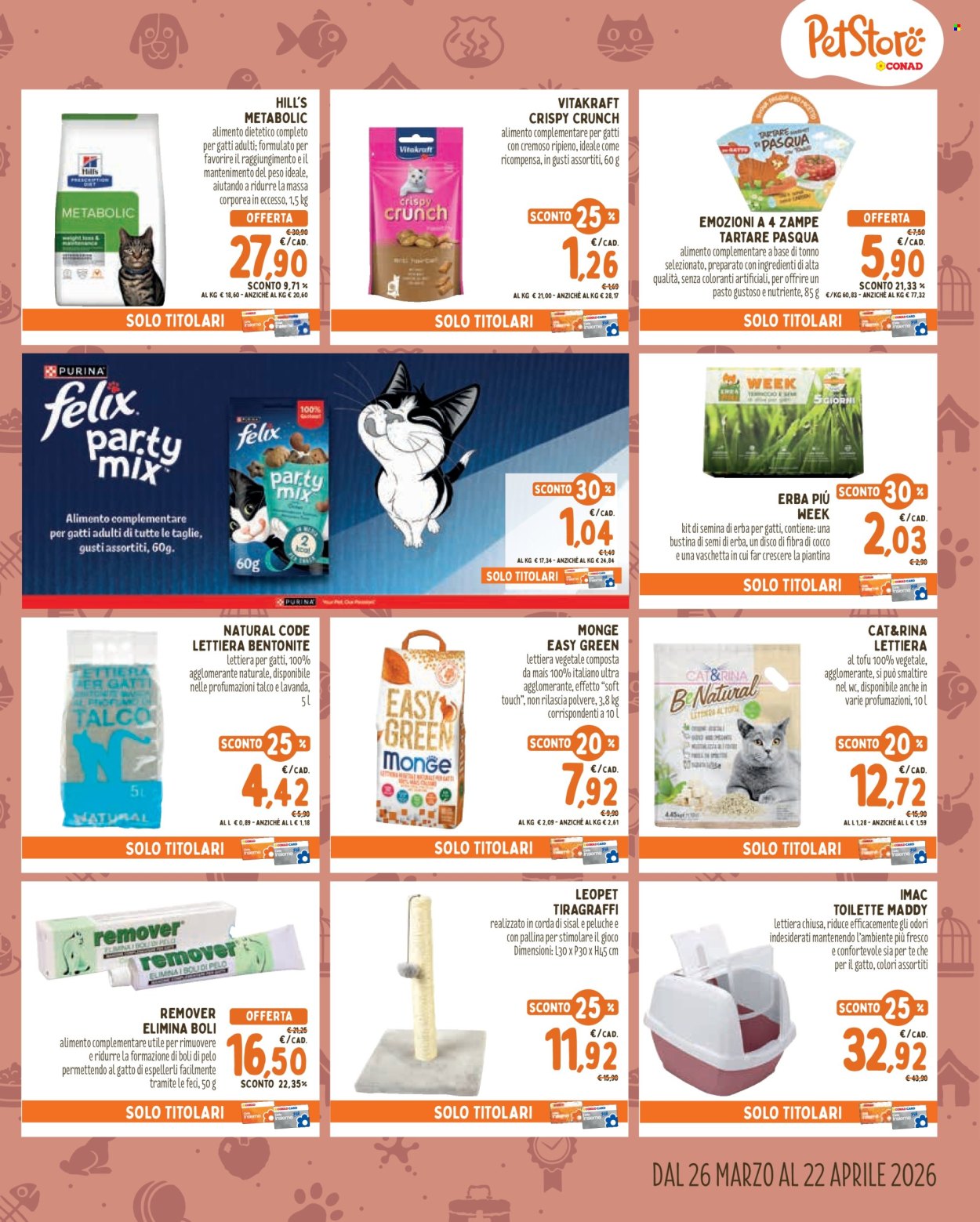 Leták Pet Store Conad - 26.3.2026 - 22.4.2026. Strana 5