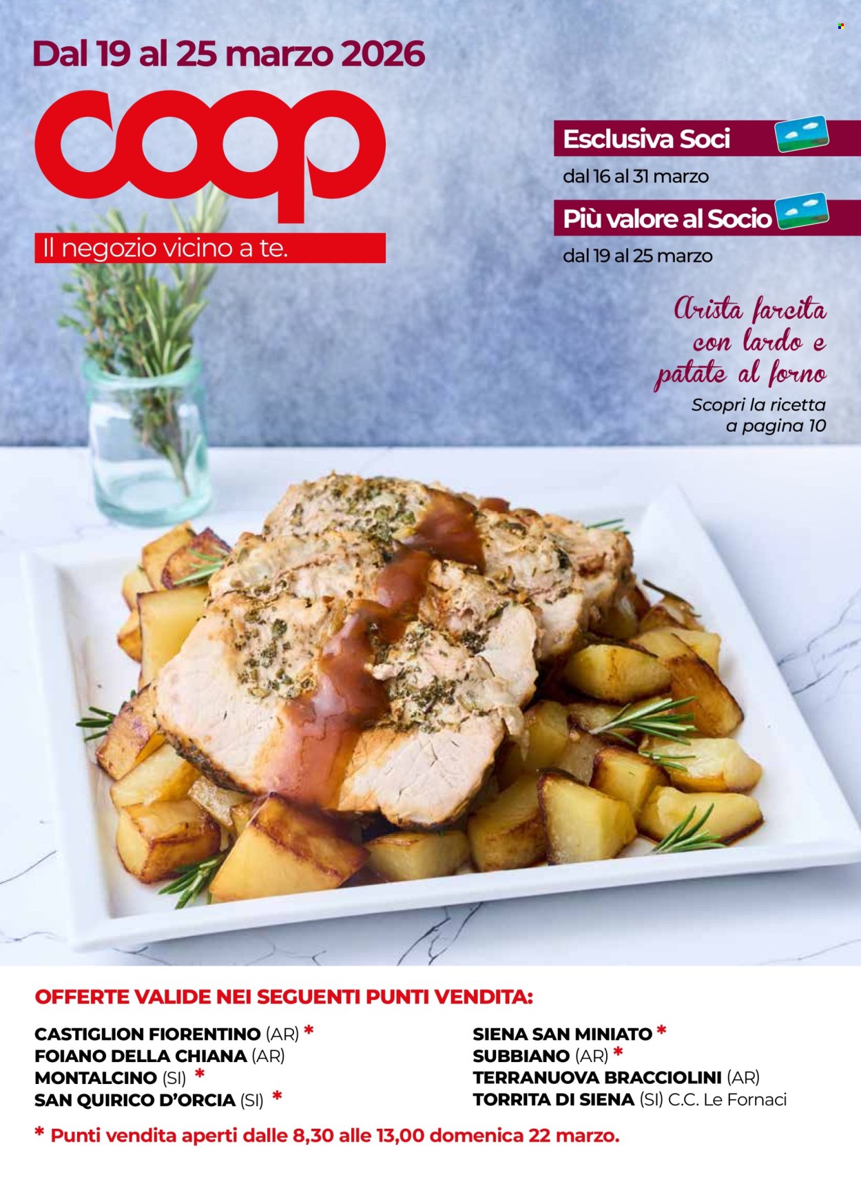 Volantino Coop - 19/3/2026 - 25/3/2026. Pagina 1
