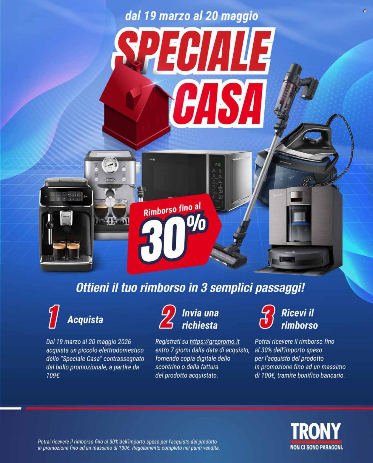 Volantino Trony - 19/3/2026 - 20/5/2026. Pagina 1