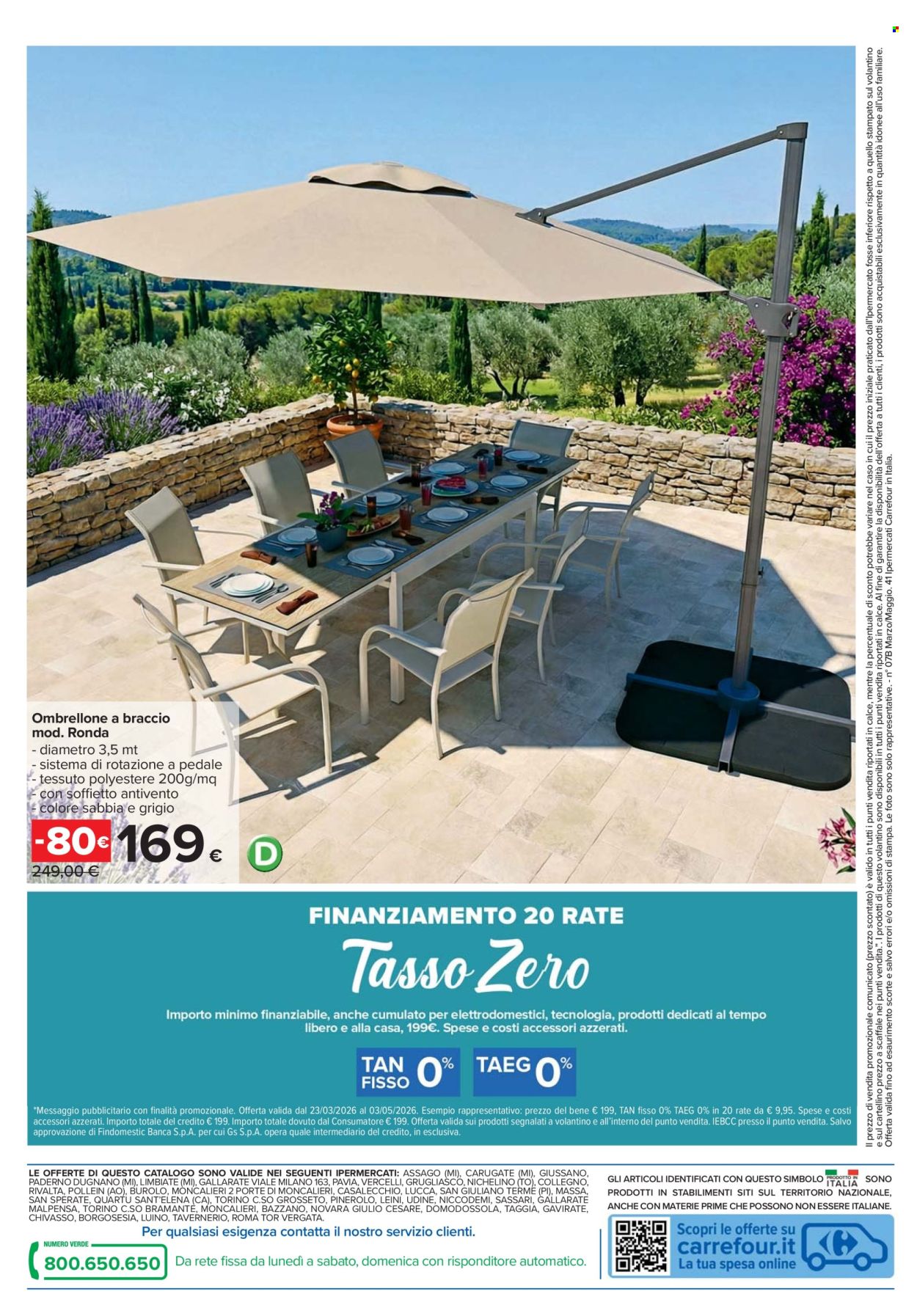 Volantino Carrefour - 23/3/2026 - 3/5/2026. Pagina 36