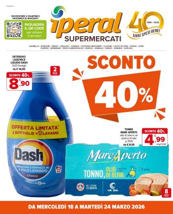 Volantino Iperal - 18/3/2026 - 24/3/2026.