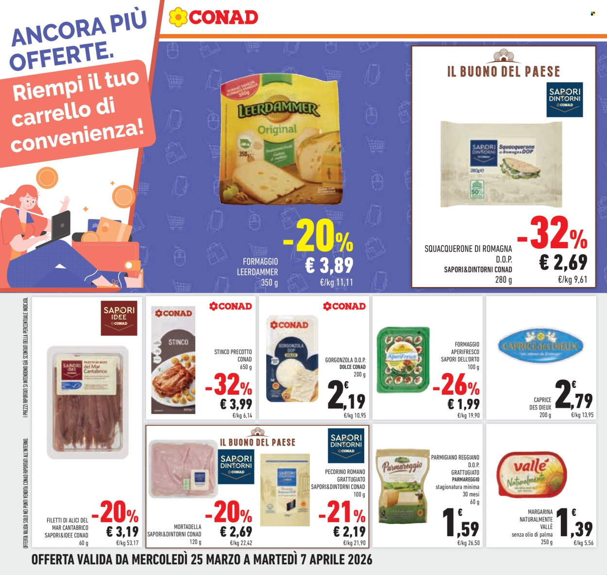 Leták Conad - 25.3.2026 - 7.4.2026. Strana 30