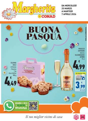 Volantino Margherita Conad - 25/3/2026 - 7/4/2026.