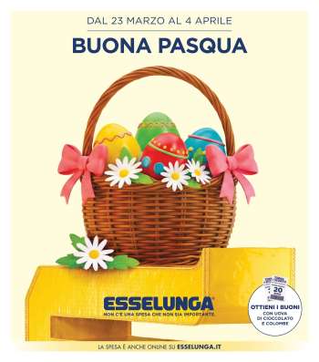 Volantino Esselunga - 23/3/2026 - 4/4/2026.