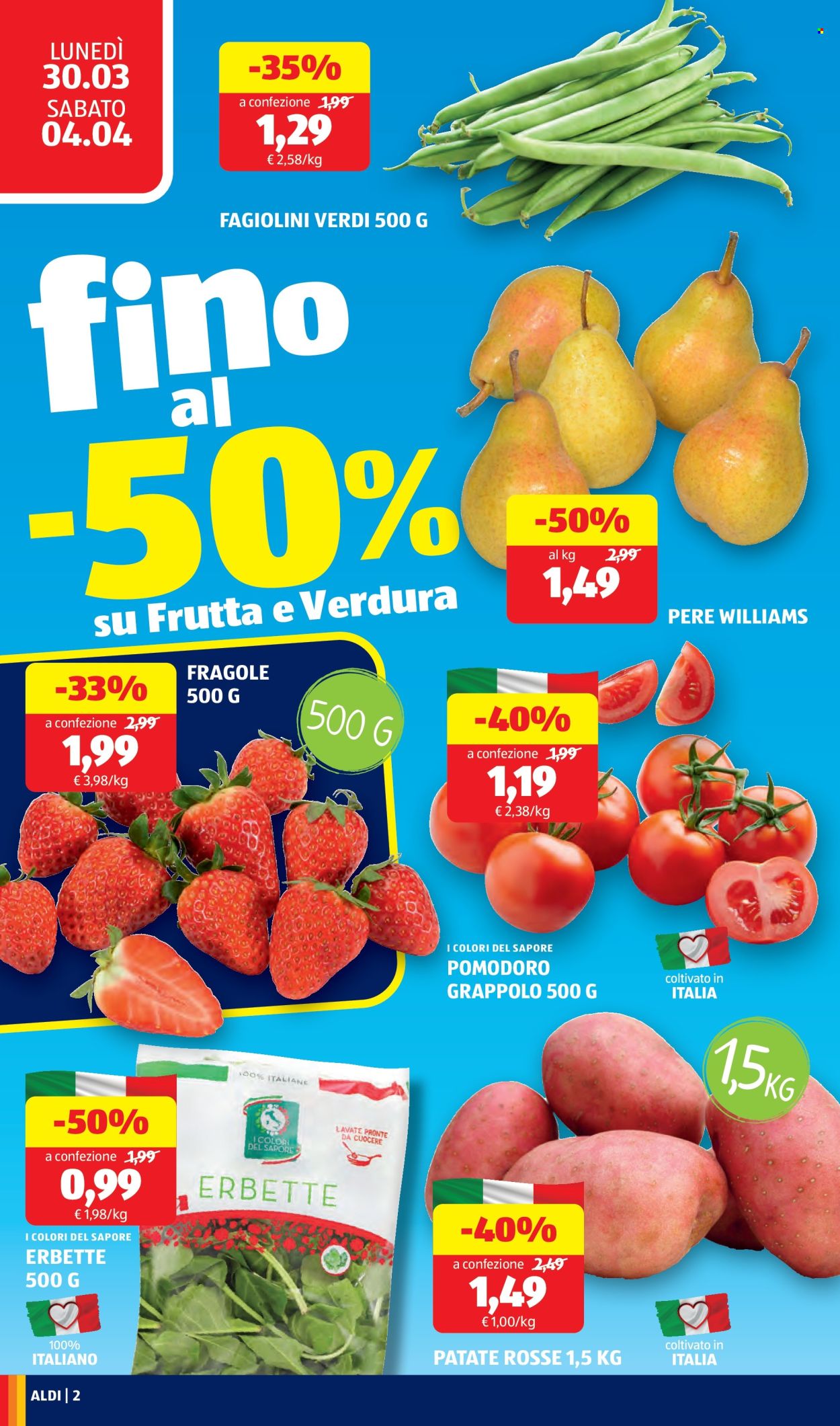 Leták Aldi - 30.3.2026 - 4.4.2026. Strana 2