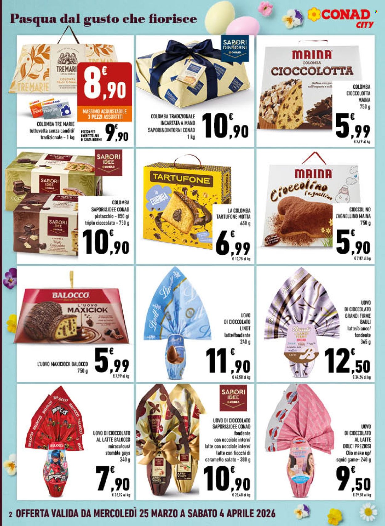 Leták Conad City - 25.3.2026 - 4.4.2026. Strana 2