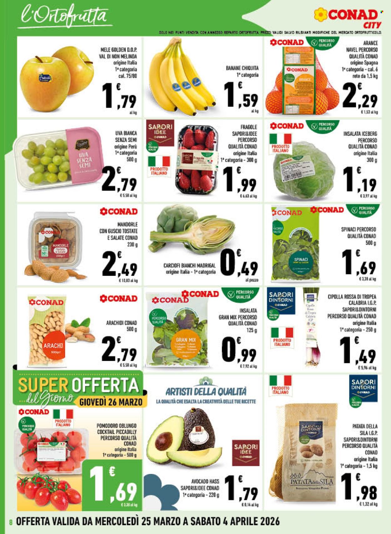 Leták Conad City - 25.3.2026 - 4.4.2026. Strana 8