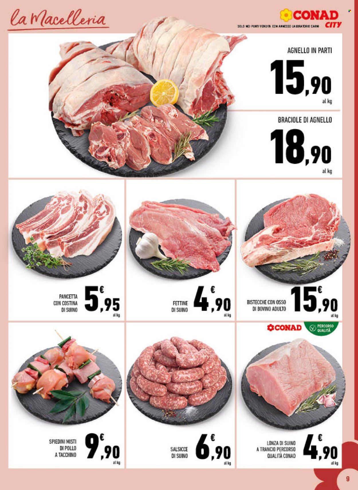 Leták Conad City - 25.3.2026 - 4.4.2026. Strana 9
