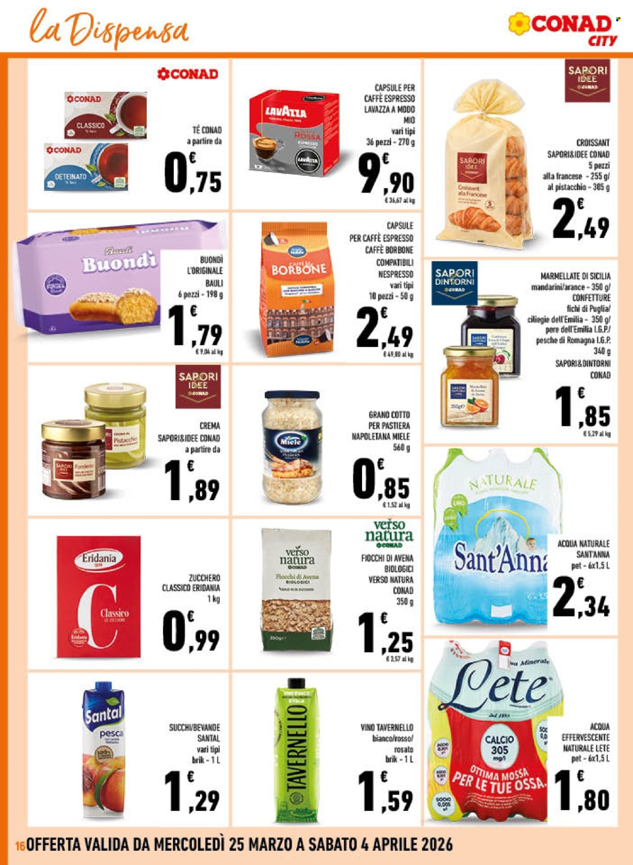 Leták Conad City - 25.3.2026 - 4.4.2026. Strana 16