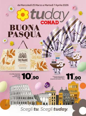 Volantino TuDay Conad - 25/3/2026 - 7/4/2026.