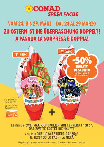 Volantino Spesa Facile Conad - 24/3/2026 - 29/3/2026.