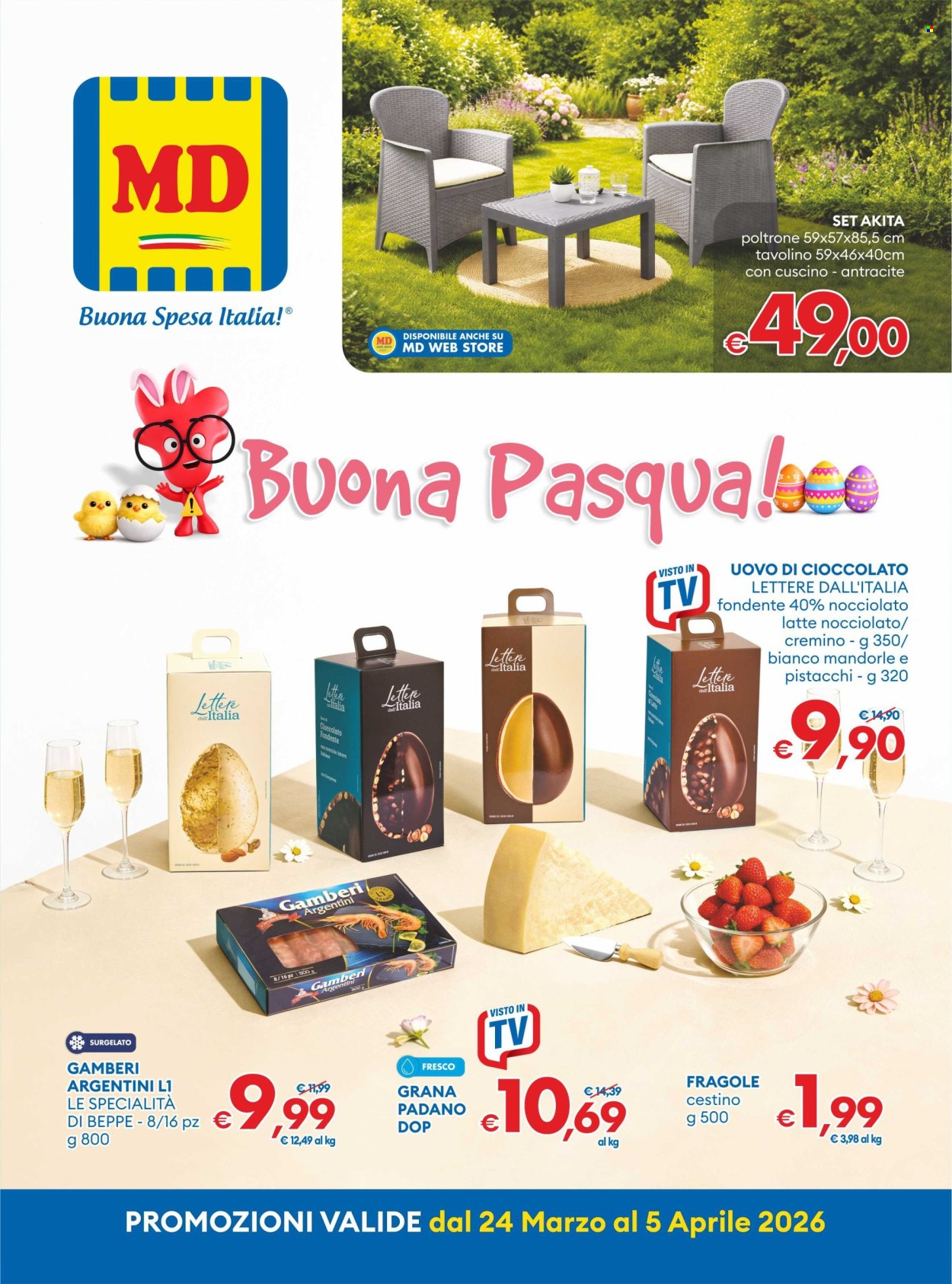 Leták MD Discount - 24.3.2026 - 5.4.2026. Strana 1