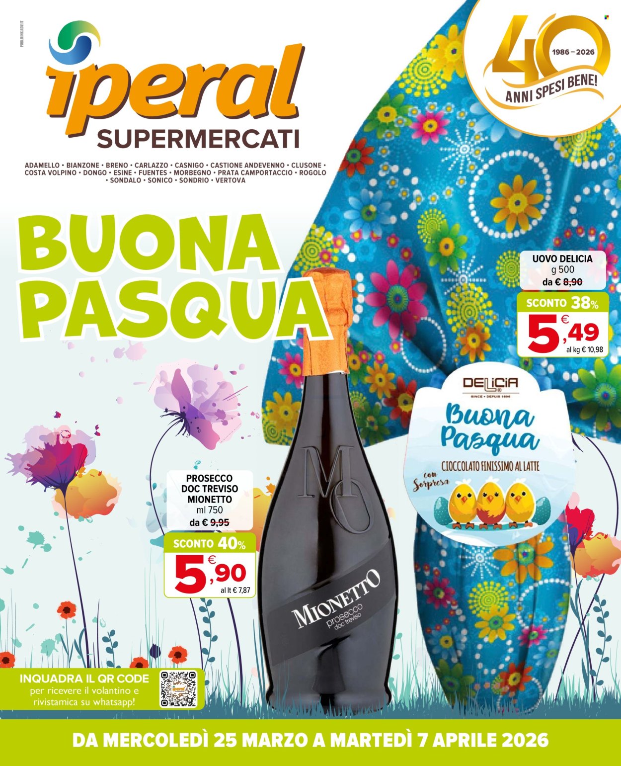 Volantino Iperal - 25/3/2026 - 7/4/2026. Pagina 1