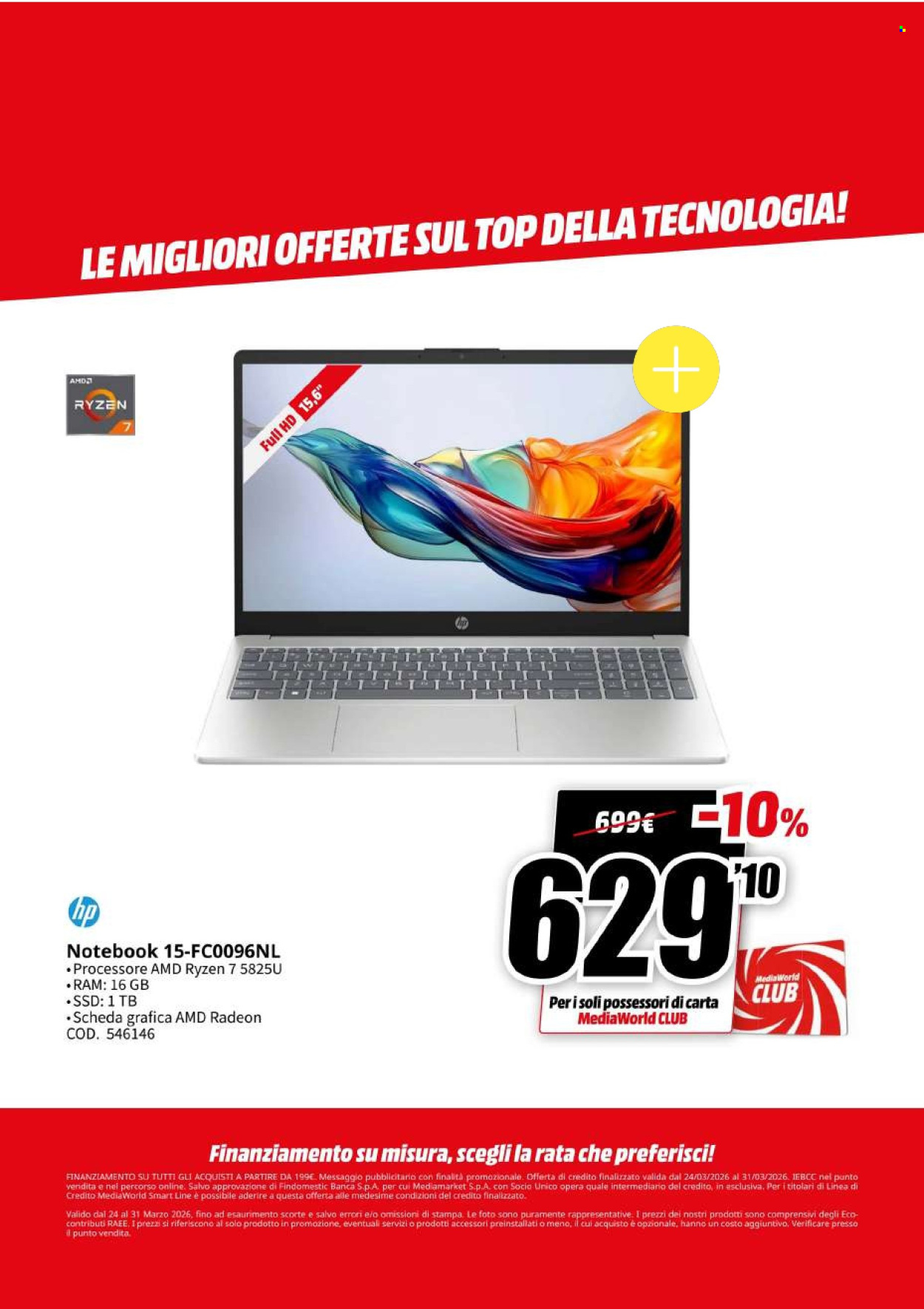 Volantino MediaWorld - 24/3/2026 - 31/3/2026. Pagina 17