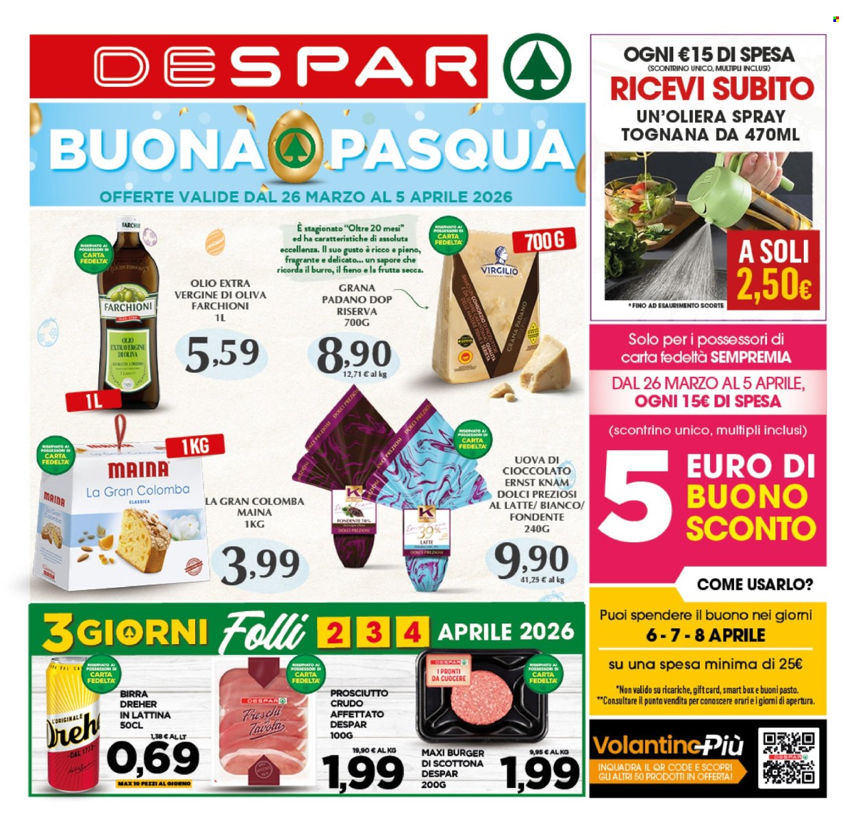 Volantino Despar - 26/3/2026 - 5/4/2026. Pagina 1