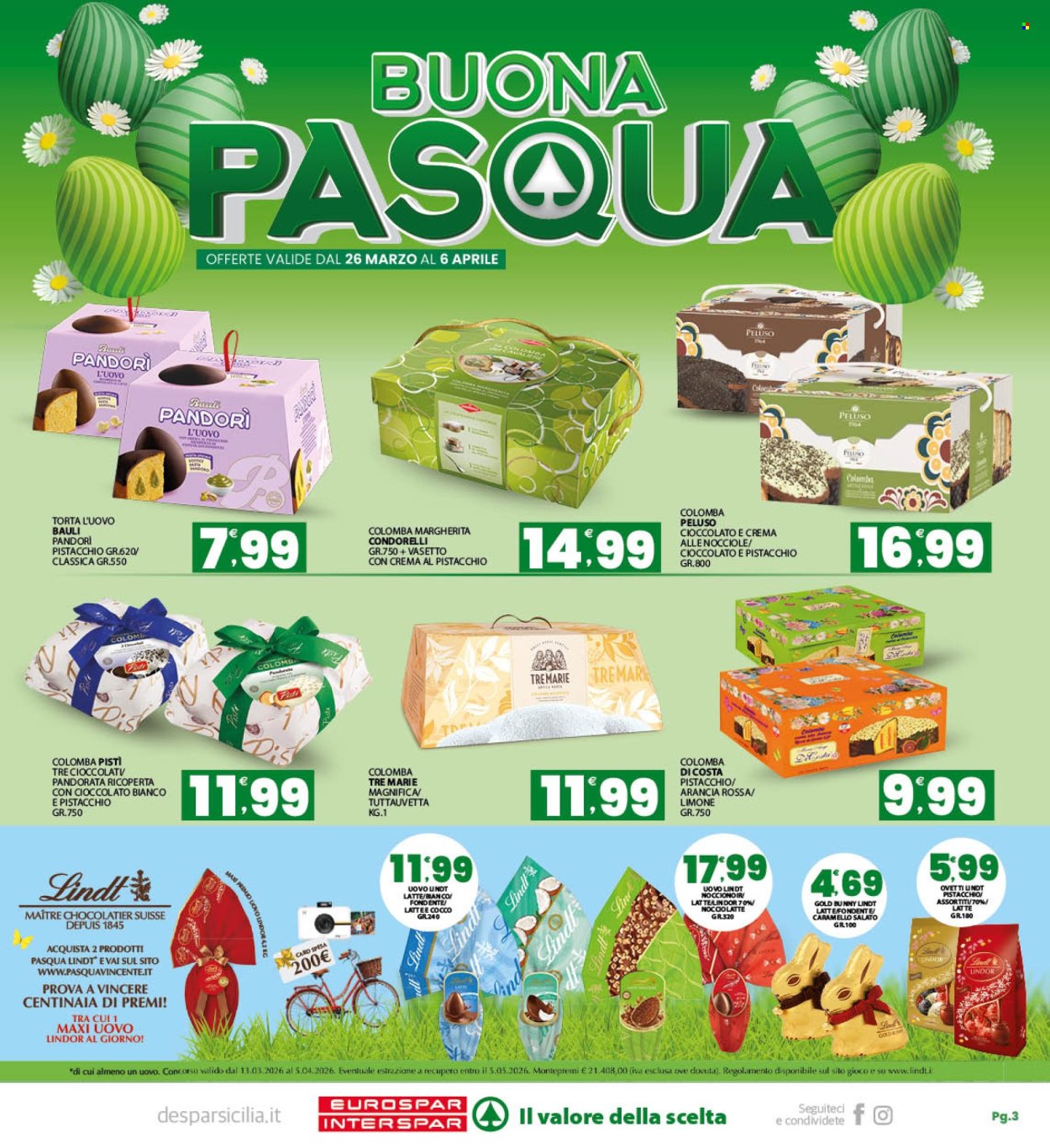 Volantino Eurospar - 26/3/2026 - 6/4/2026. Pagina 3