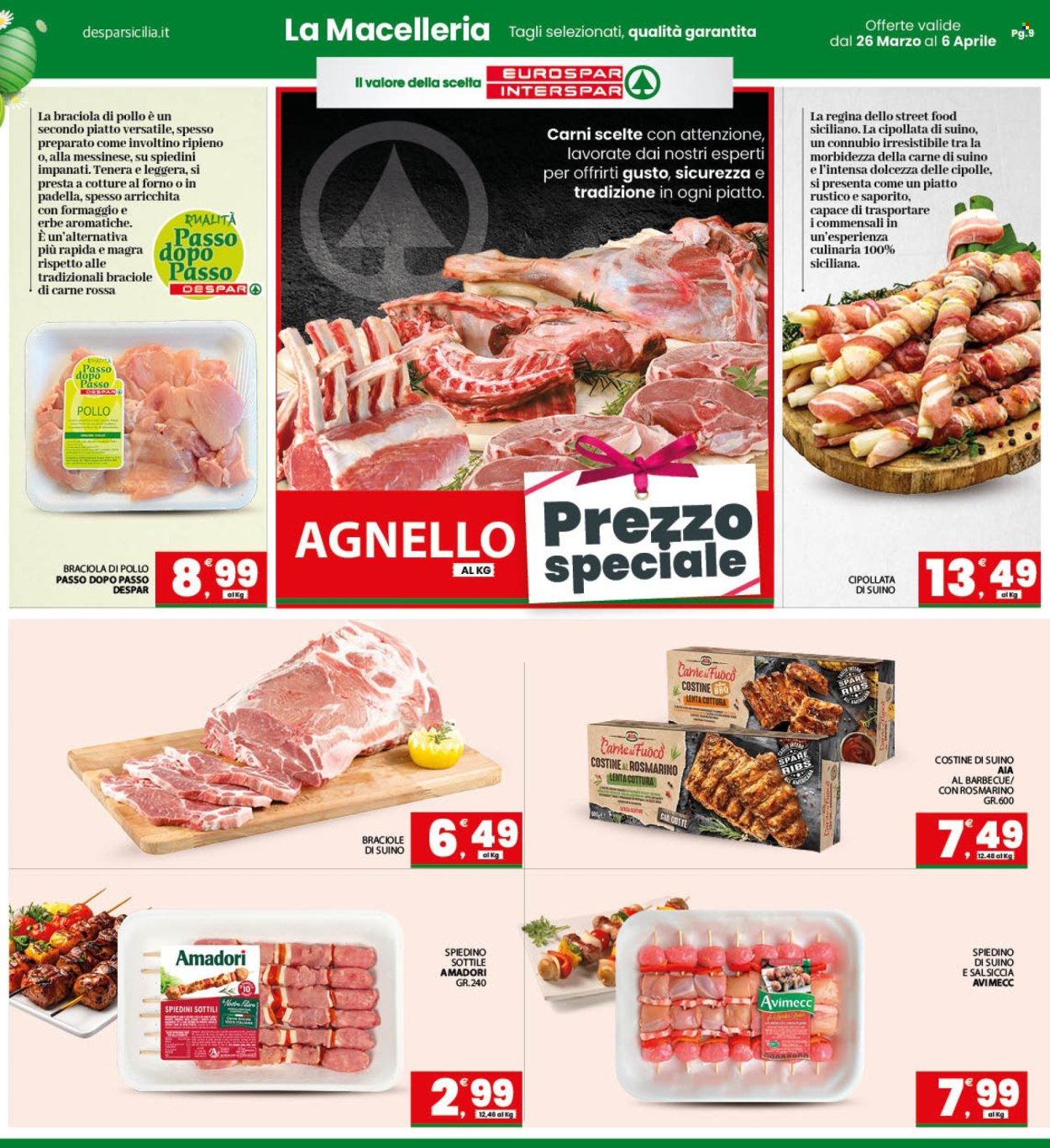 Volantino Eurospar - 26/3/2026 - 6/4/2026. Pagina 9
