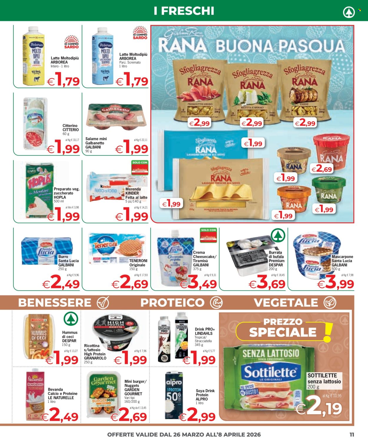 Leták Eurospar - 26.3.2026 - 8.4.2026. Strana 11