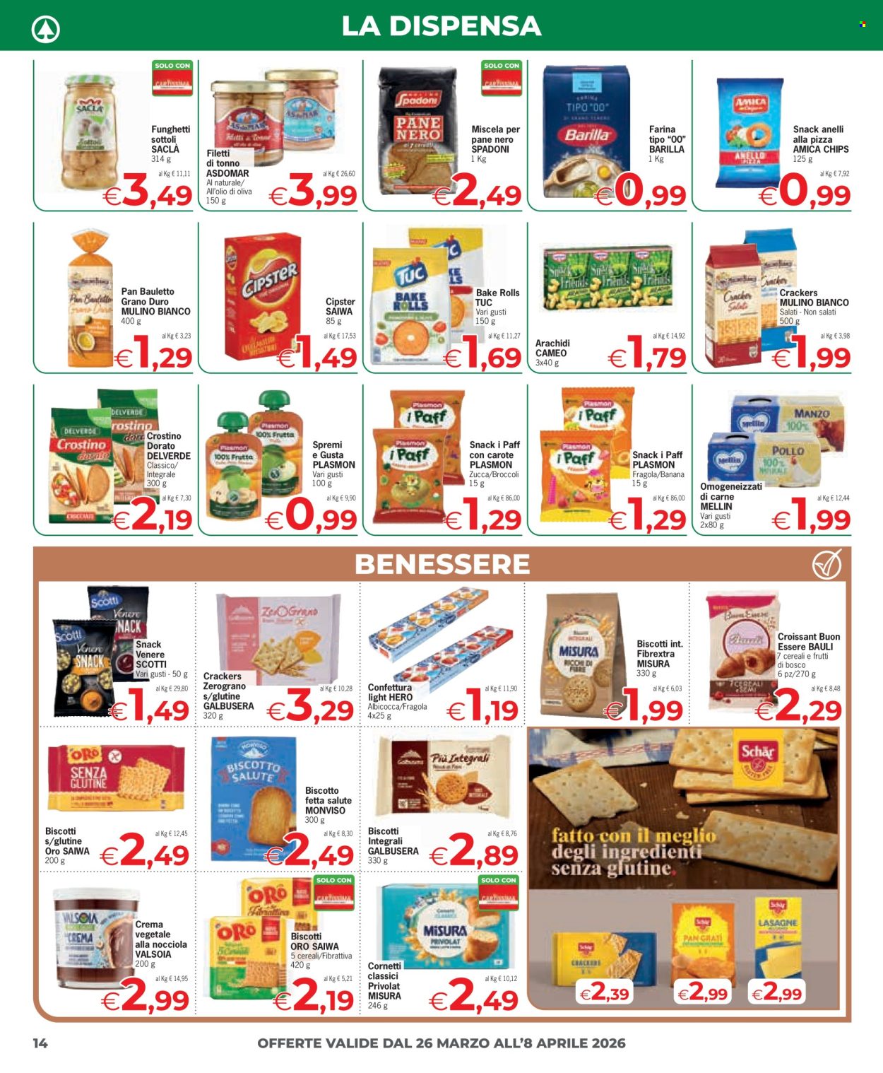 Volantino Eurospar - 26/3/2026 - 8/4/2026. Pagina 14