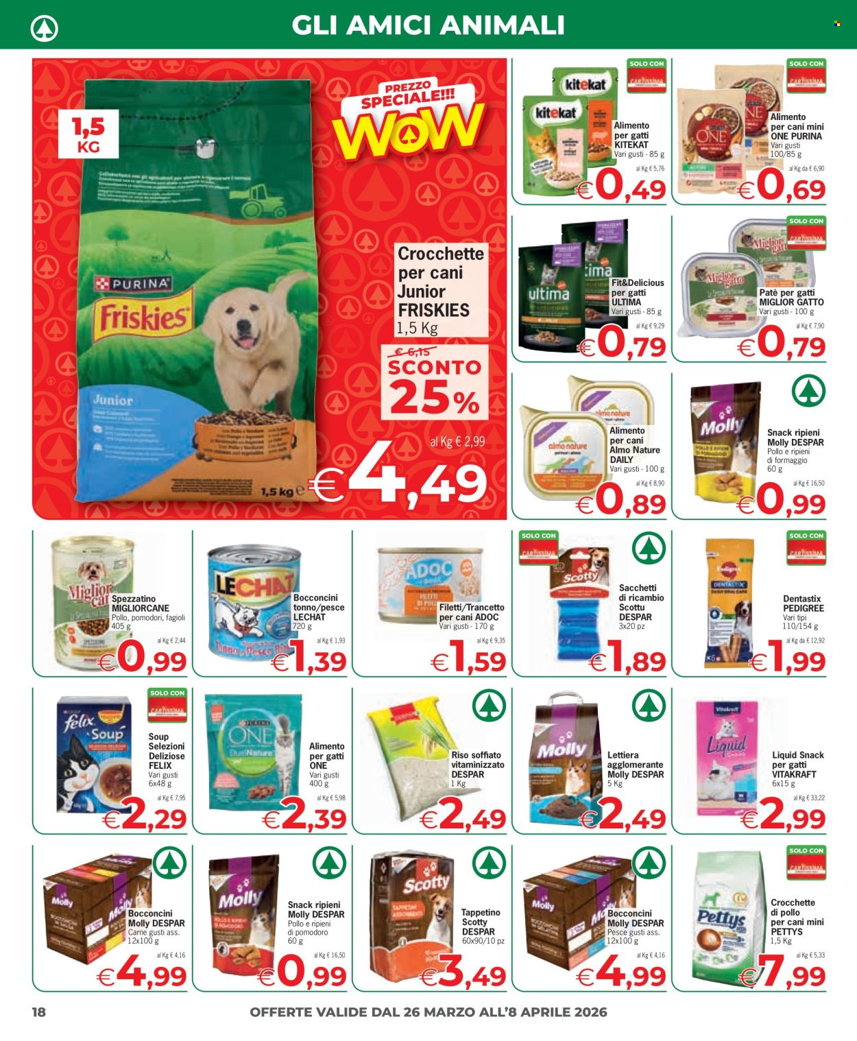 Volantino Eurospar - 26/3/2026 - 8/4/2026. Pagina 18