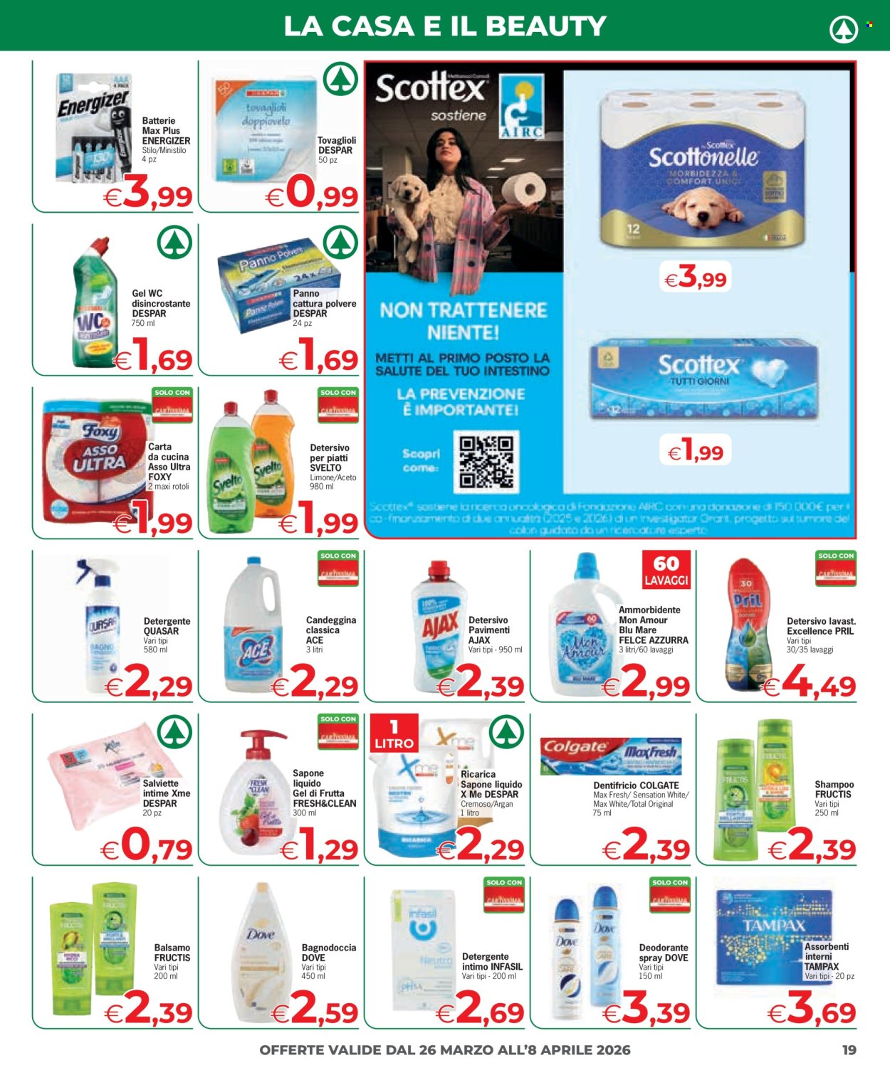 Leták Eurospar - 26.3.2026 - 8.4.2026. Strana 19