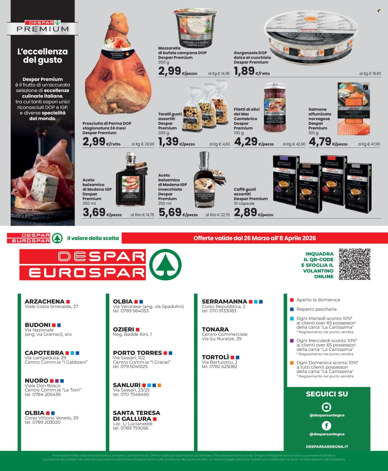 Leták Eurospar - 26.3.2026 - 8.4.2026. Strana 20