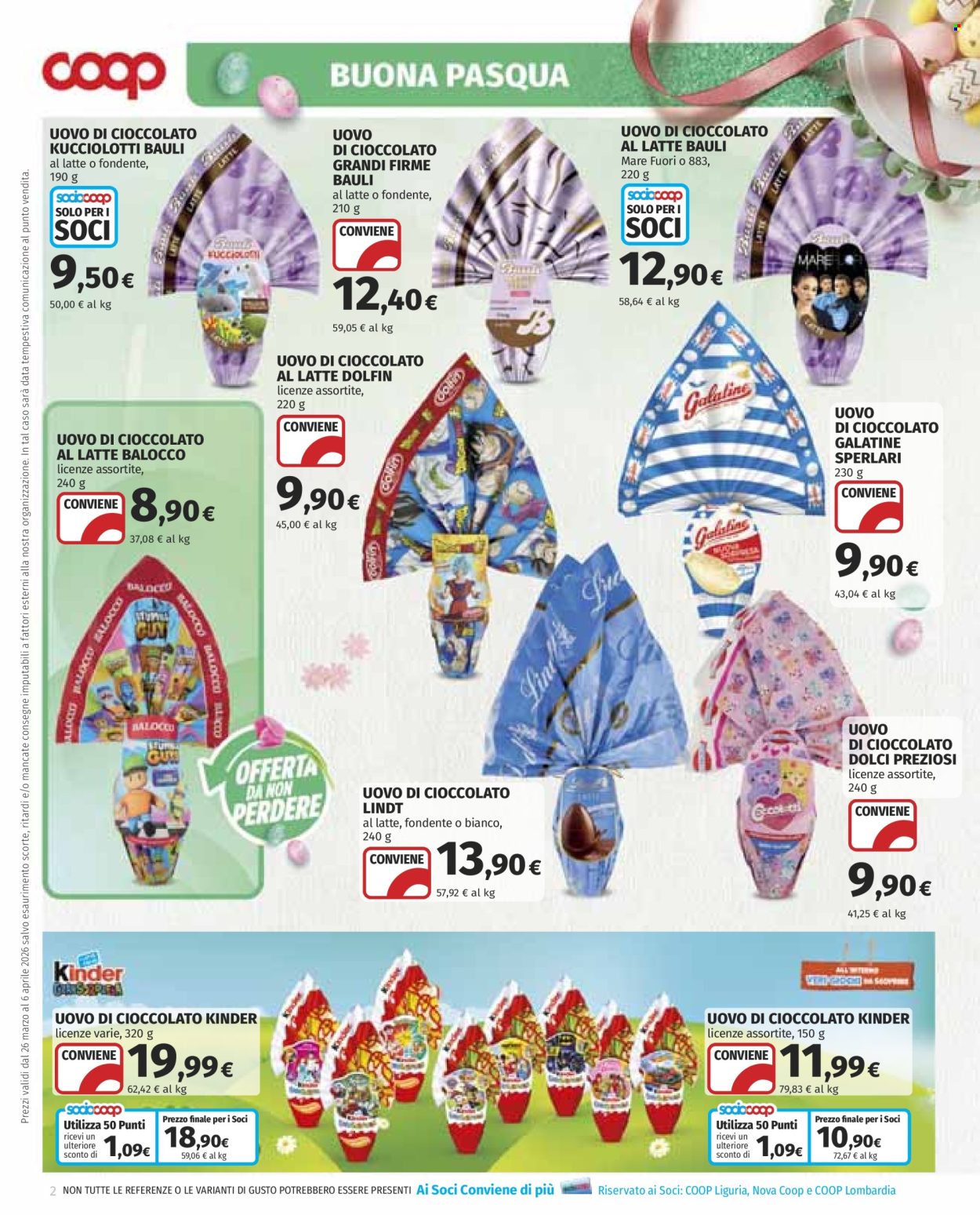 Leták Coop - 26.3.2026 - 6.4.2026. Strana 2