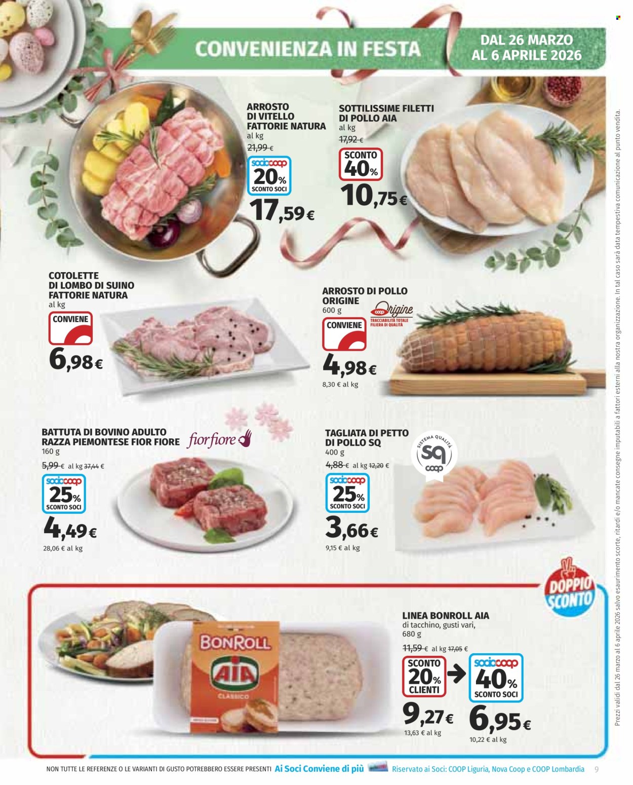 Leták Coop - 26.3.2026 - 6.4.2026. Strana 9