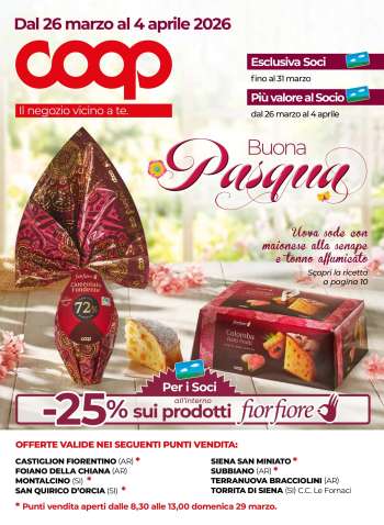 Volantino Coop - 26/3/2026 - 4/4/2026.