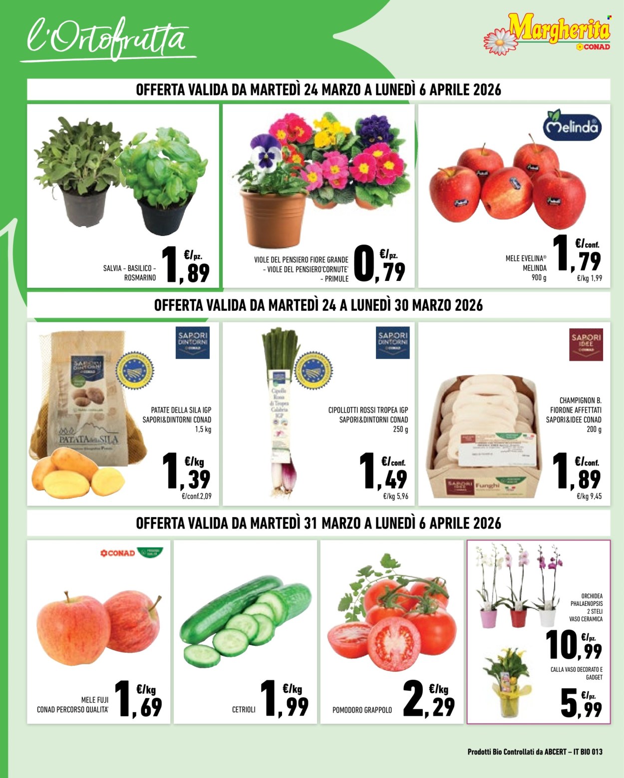 Leták Conad - 24.3.2026 - 6.4.2026. Strana 2