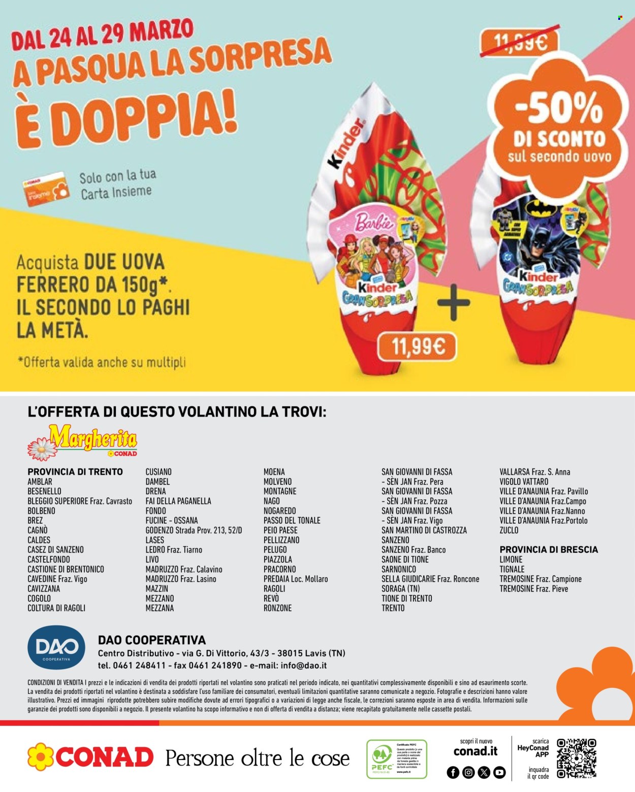 Leták Conad - 24.3.2026 - 6.4.2026. Strana 8