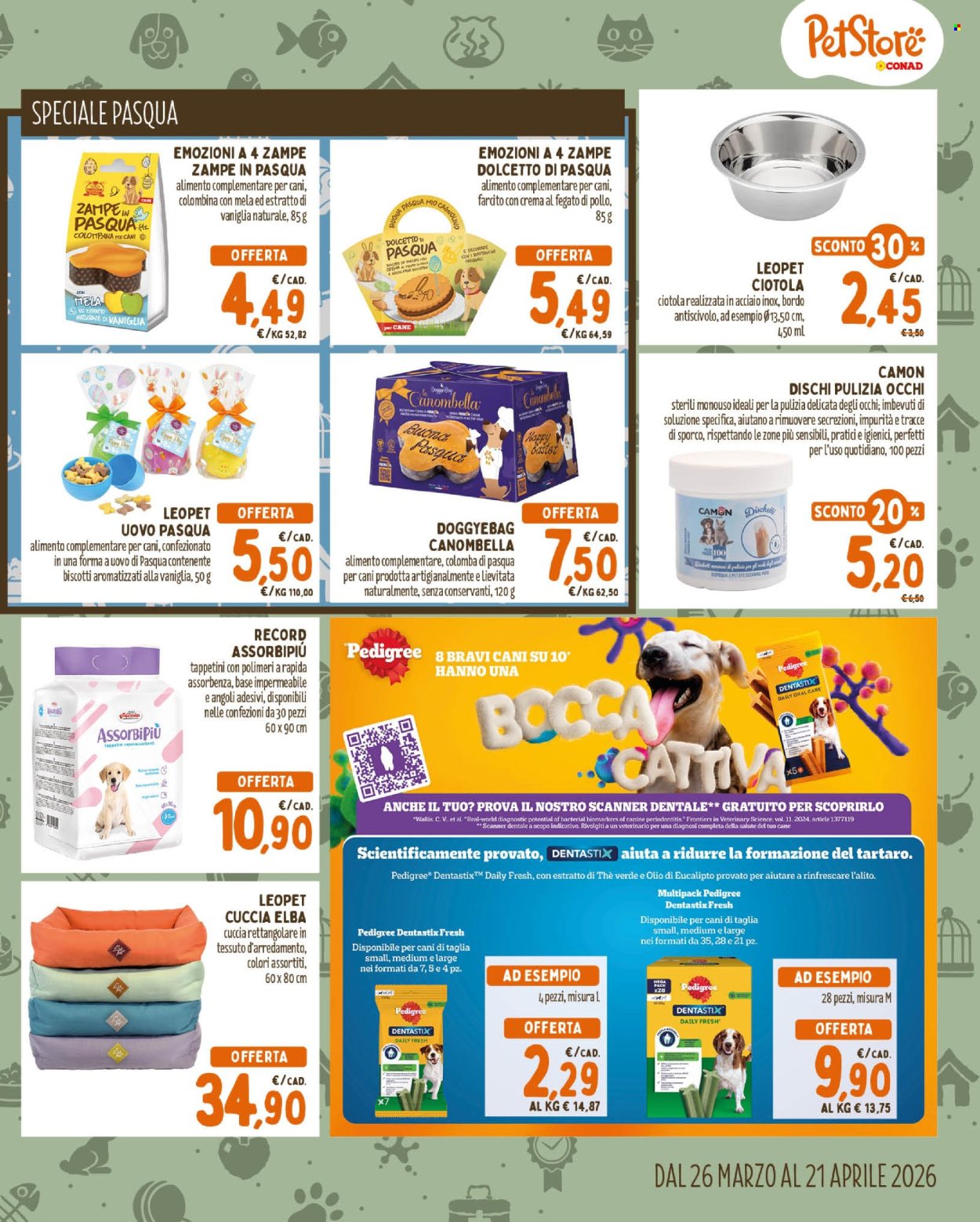 Leták Pet Store Conad - 26.3.2026 - 21.4.2026. Strana 3