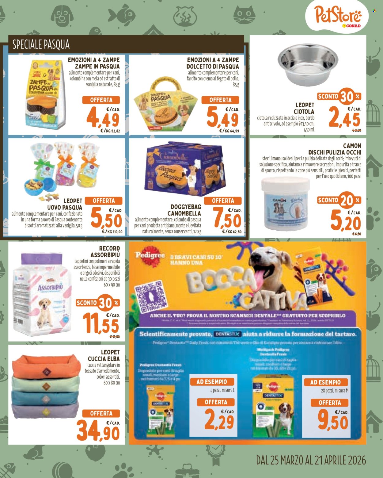 Leták Pet Store Conad - 25.3.2026 - 21.4.2026. Strana 3
