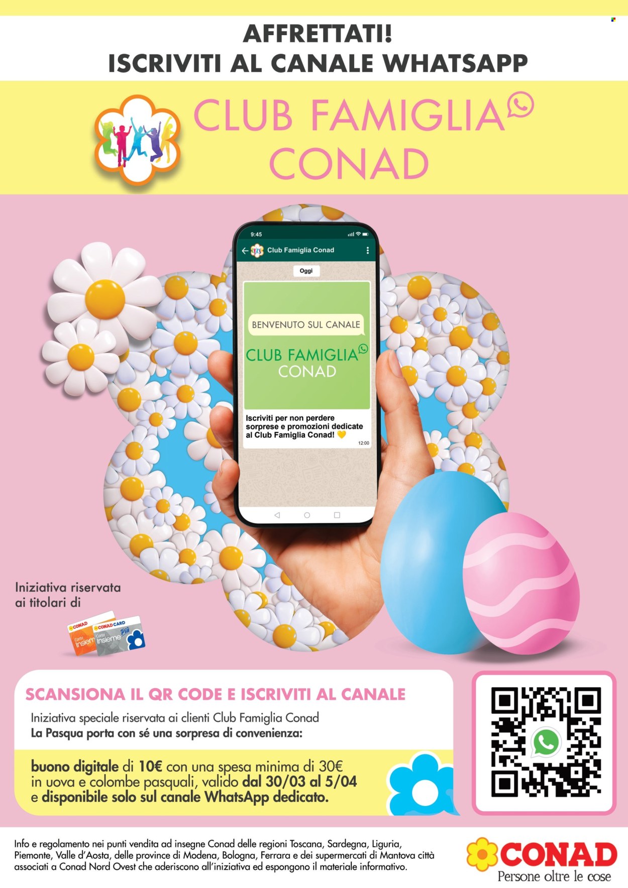 Leták Conad - 24.3.2026 - 5.4.2026. Strana 1
