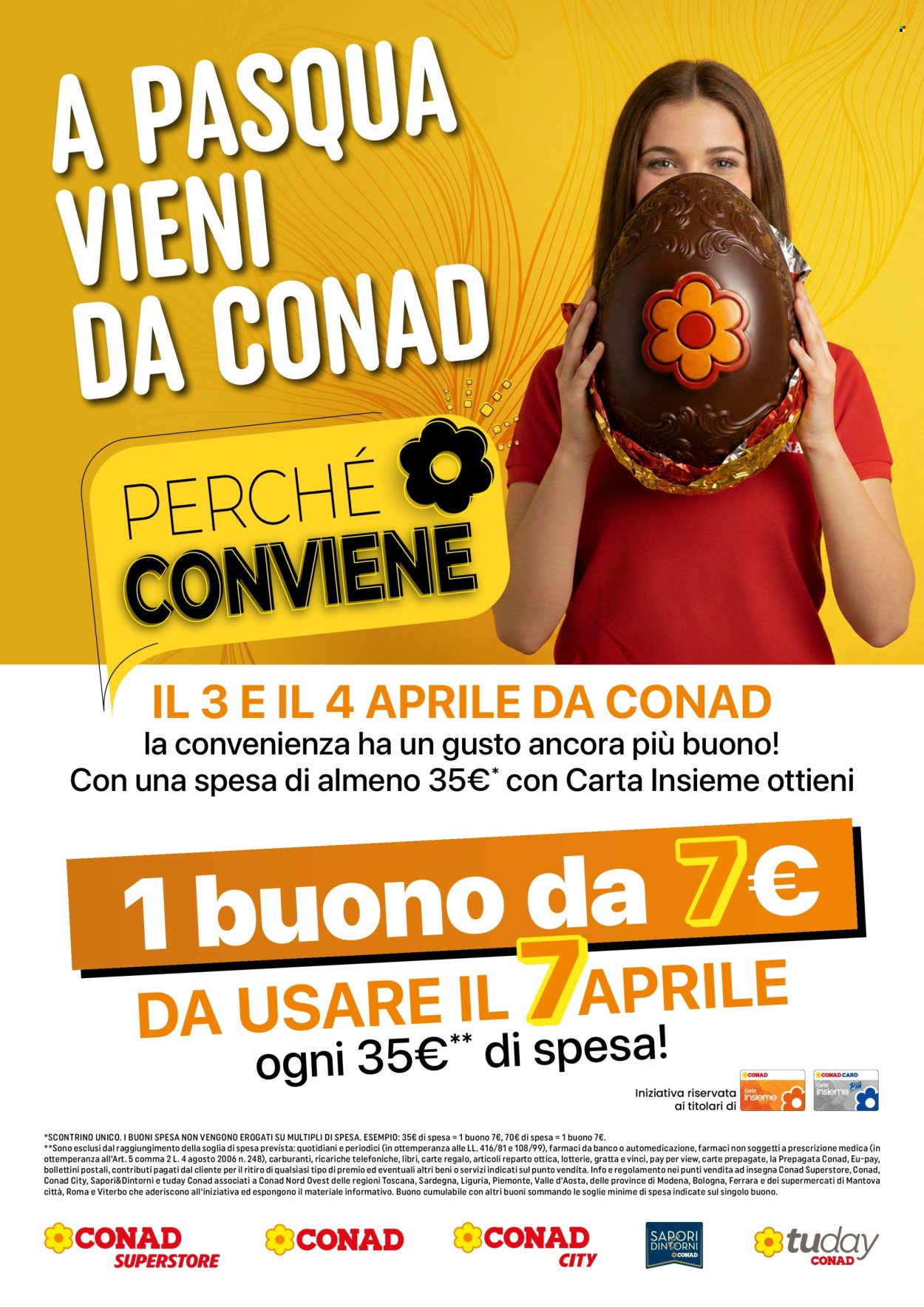 Leták Conad - 23.3.2026 - 7.4.2026. Strana 1
