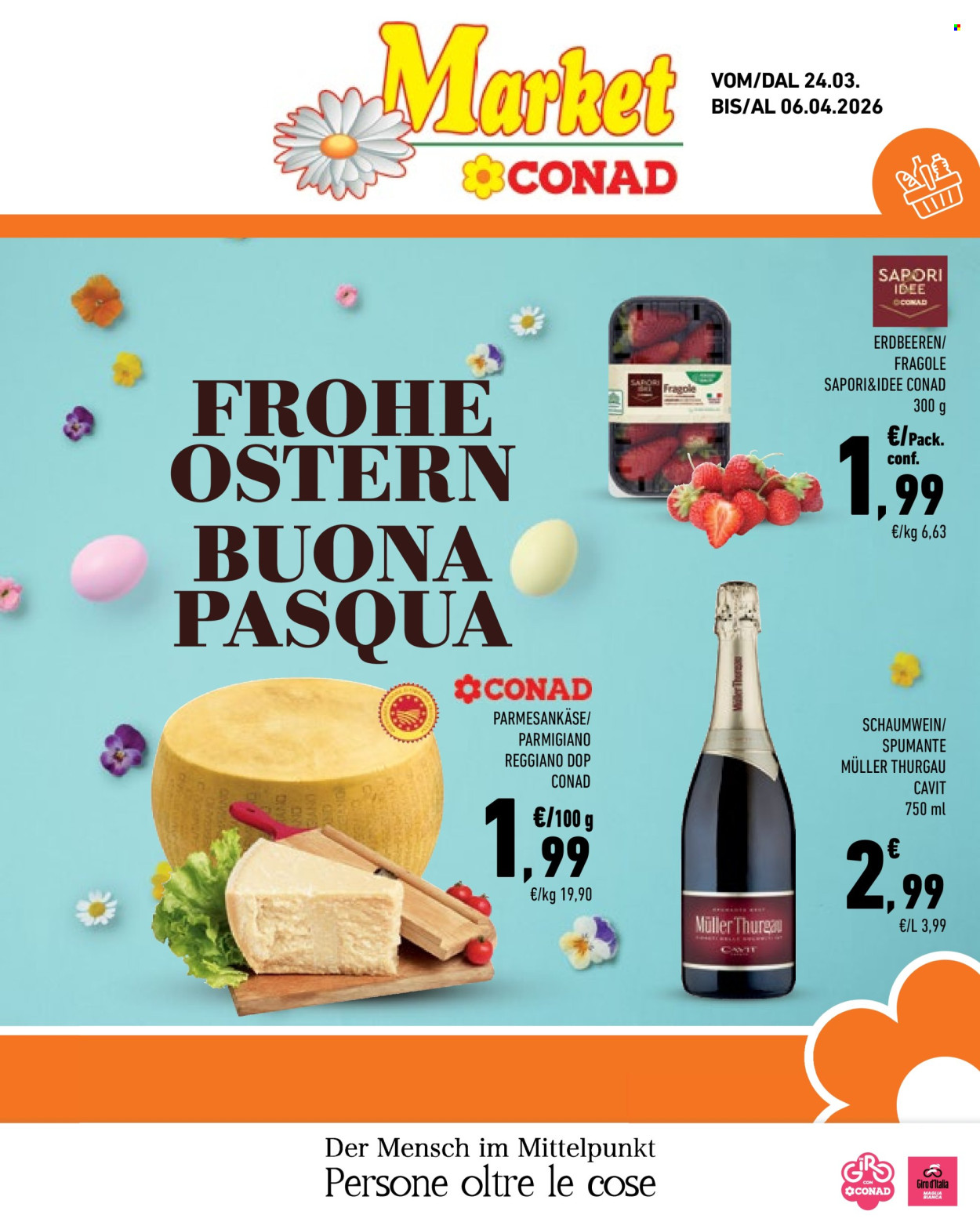 Leták Market Conad - 24.3.2026 - 6.4.2026. Strana 1