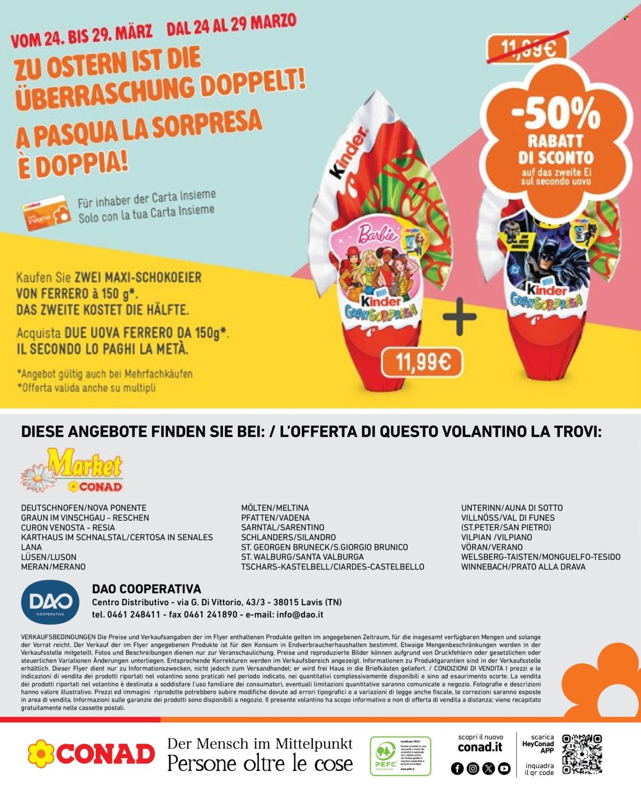 Leták Market Conad - 24.3.2026 - 6.4.2026. Strana 8