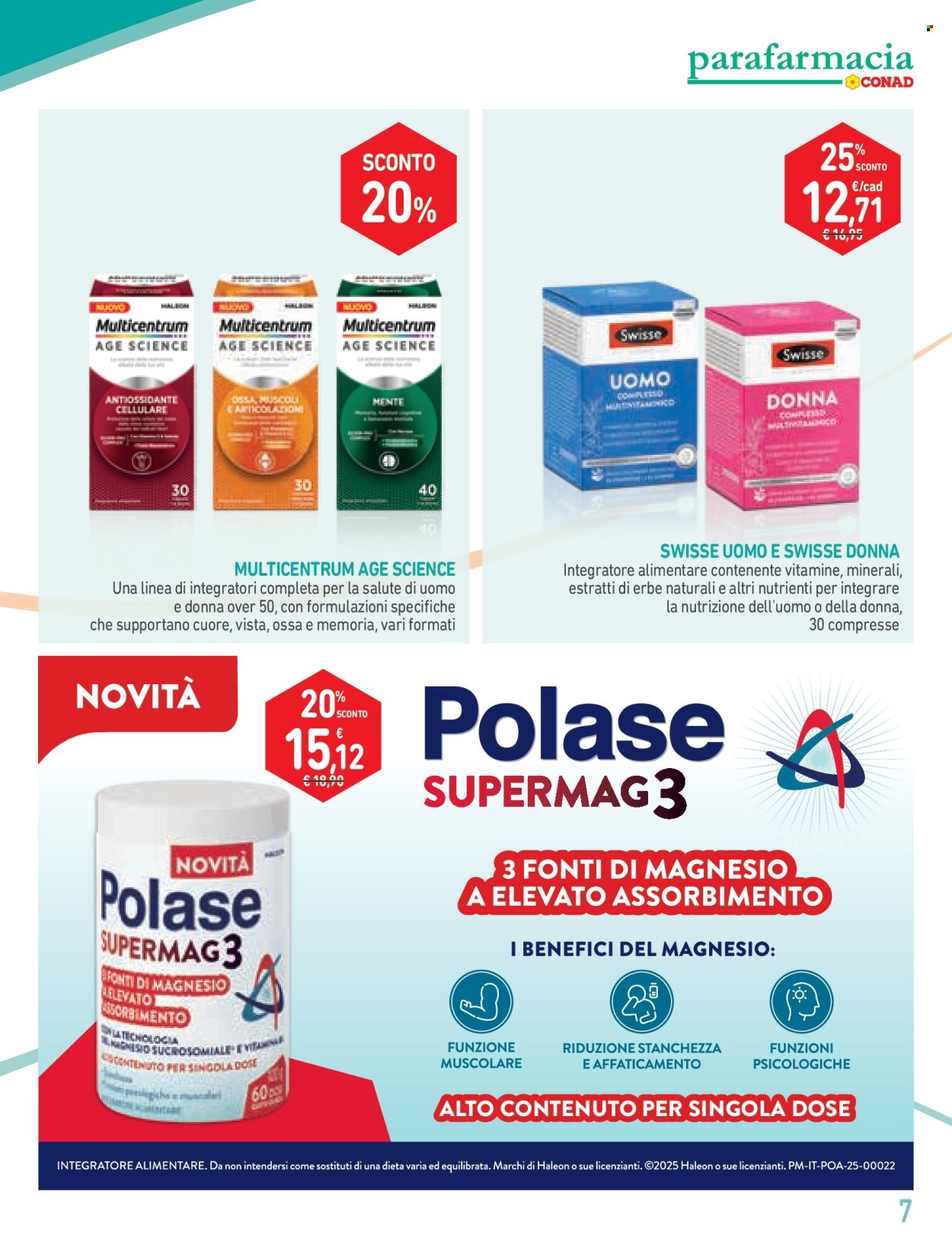 Volantino Parafarmacia Conad - 26/3/2026 - 22/4/2026. Pagina 8