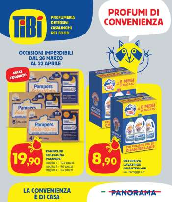 Volantino Panorama - 26/3/2026 - 22/4/2026.