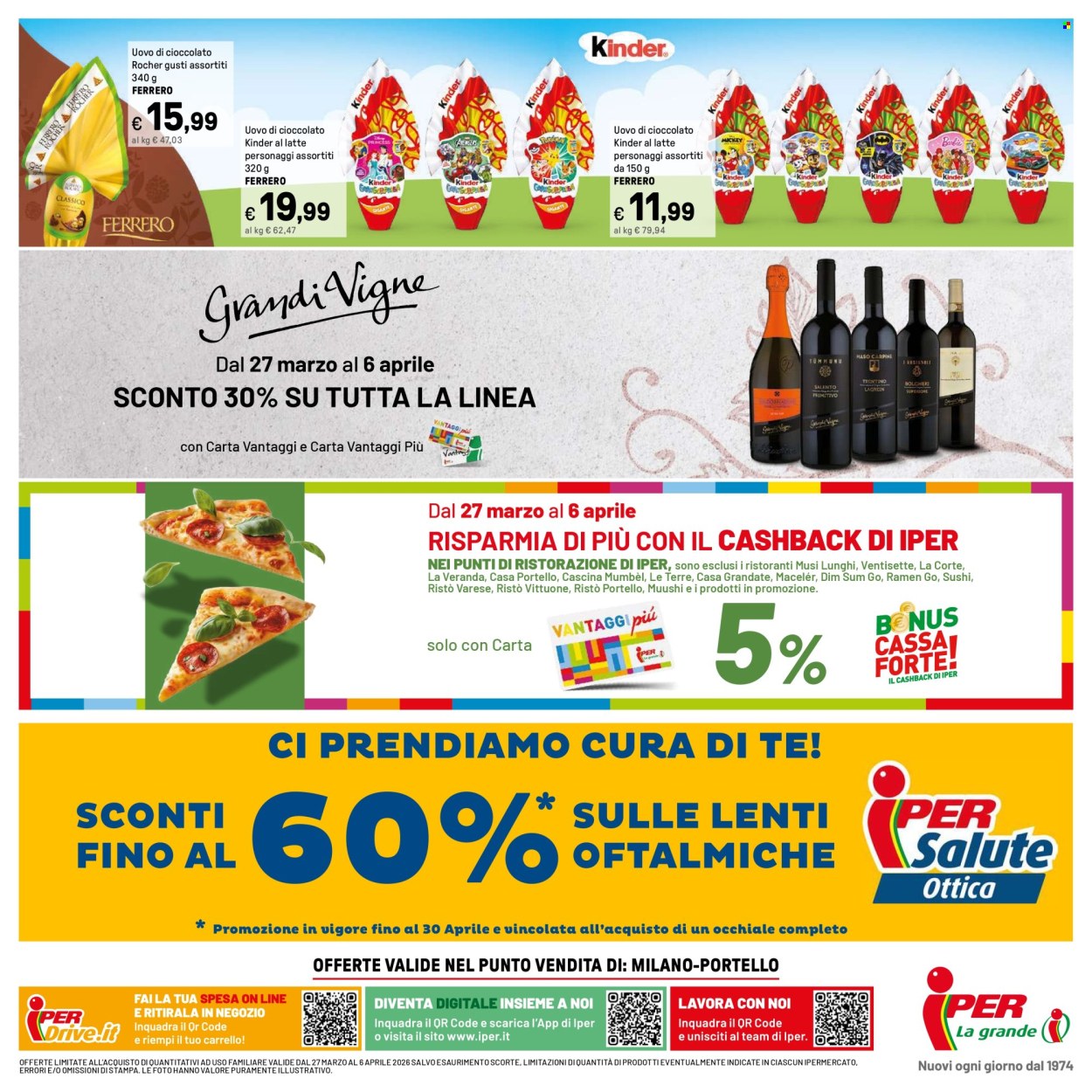 Volantino Iper, La grande i - 27/3/2026 - 6/4/2026. Pagina 40