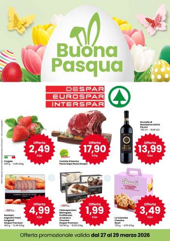 Volantino Despar - 27/3/2026 - 29/3/2026.