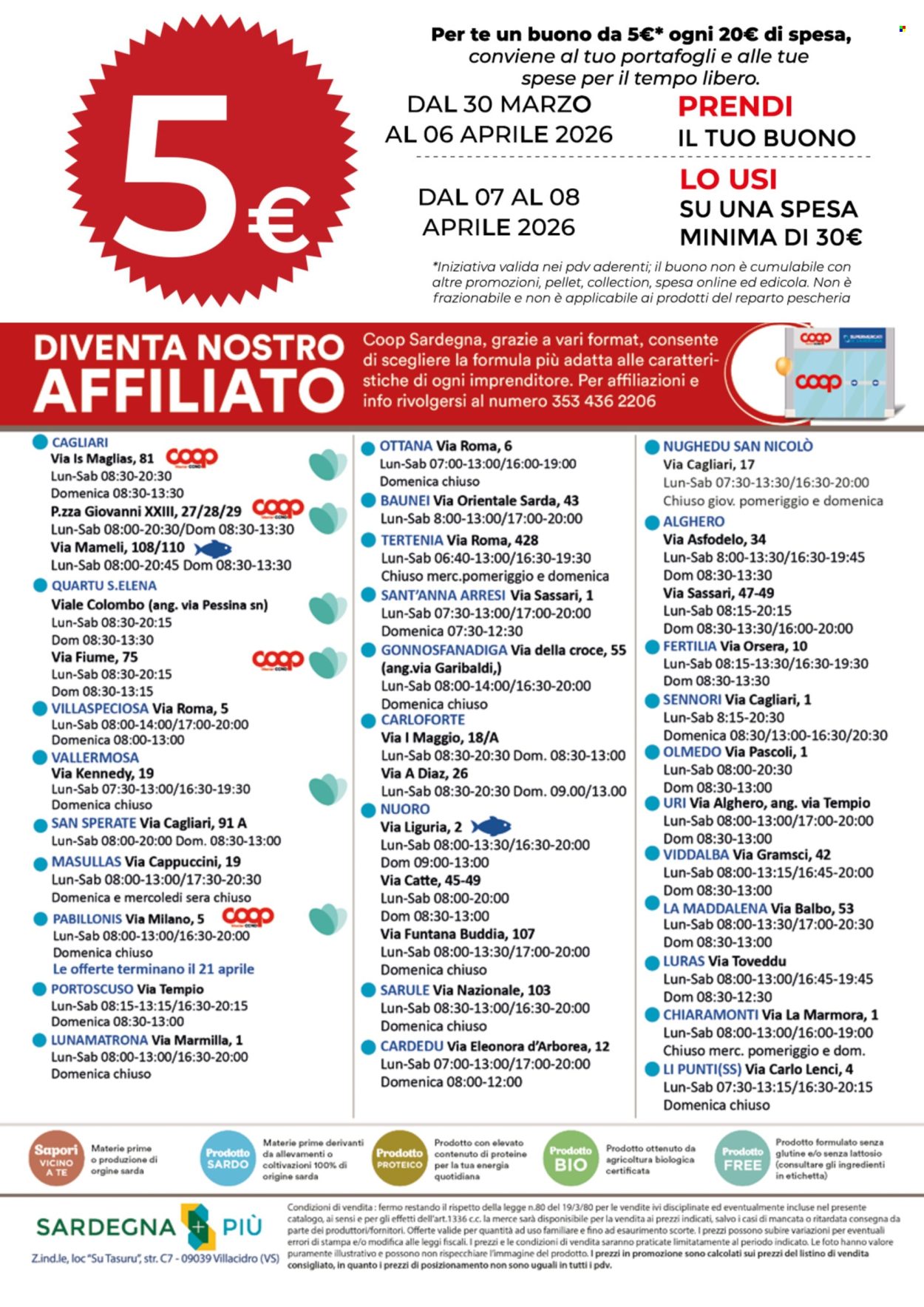 Leták Coop - 30.3.2026 - 4.4.2026. Strana 26