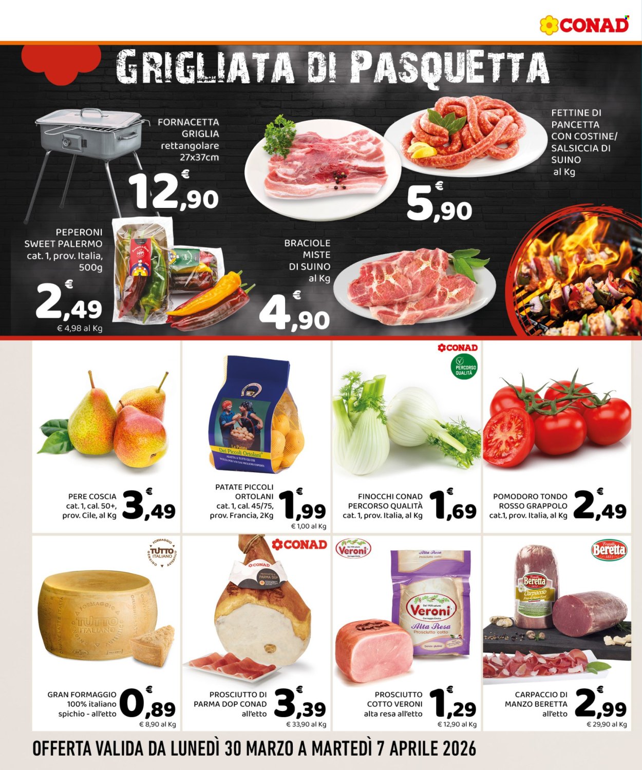 Leták Conad - 30.3.2026 - 7.4.2026. Strana 2