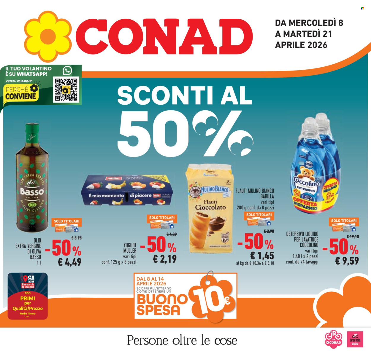 Leták Conad - 8.4.2026 - 21.4.2026. Strana 1