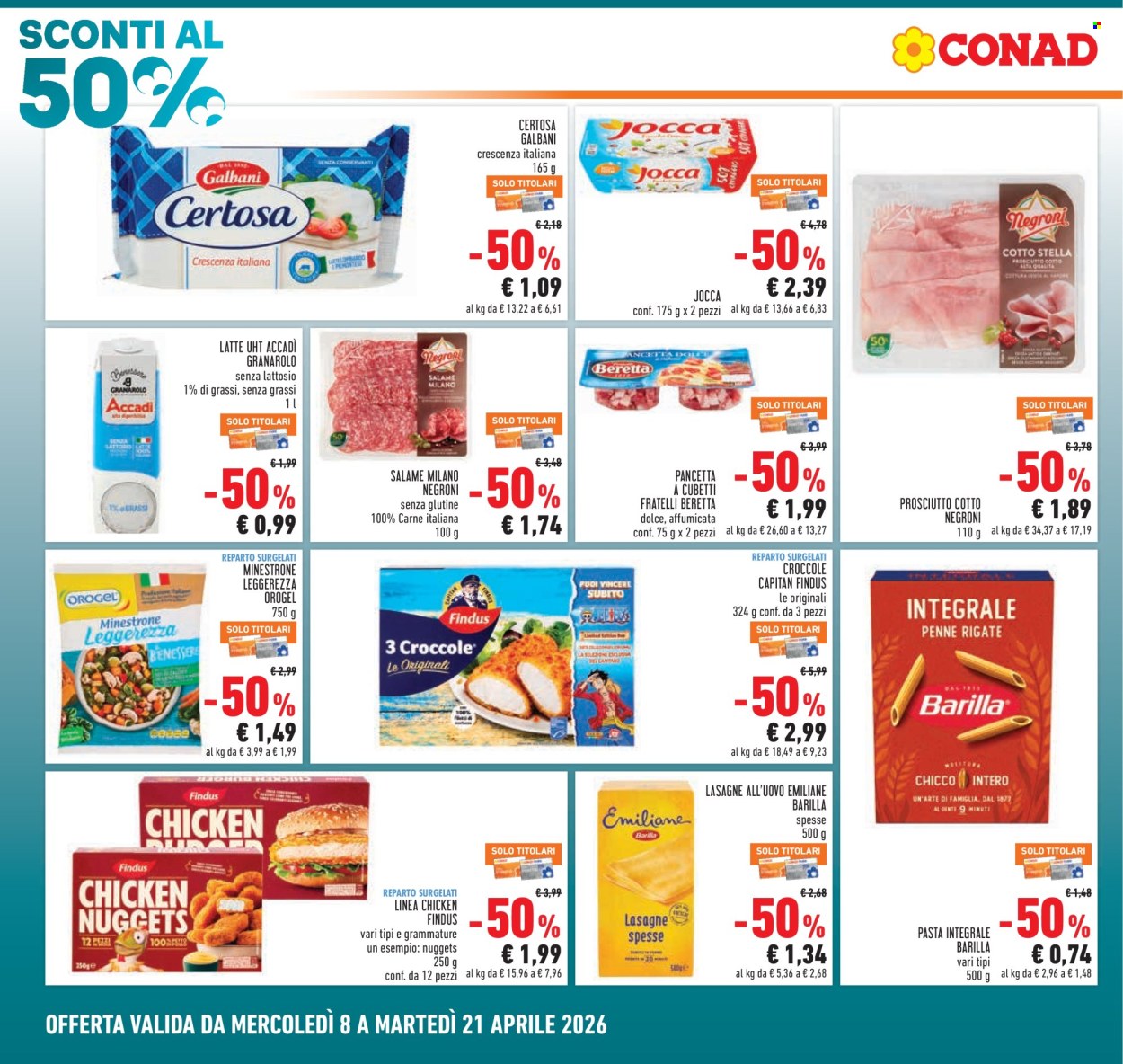 Leták Conad - 8.4.2026 - 21.4.2026. Strana 2