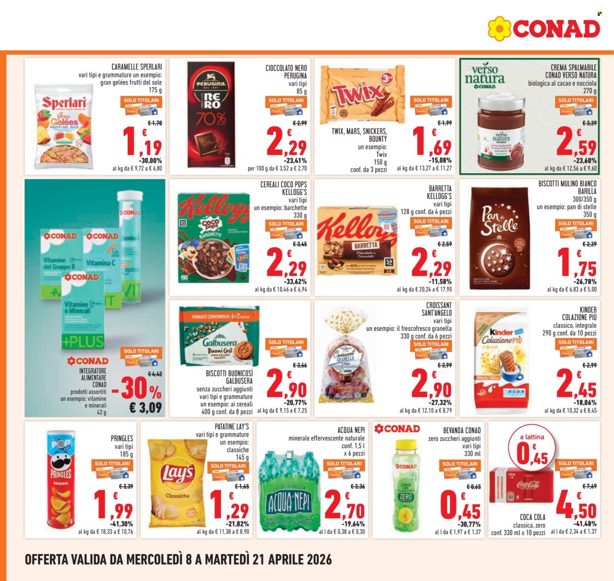 Volantino Conad - 8/4/2026 - 21/4/2026. Pagina 18